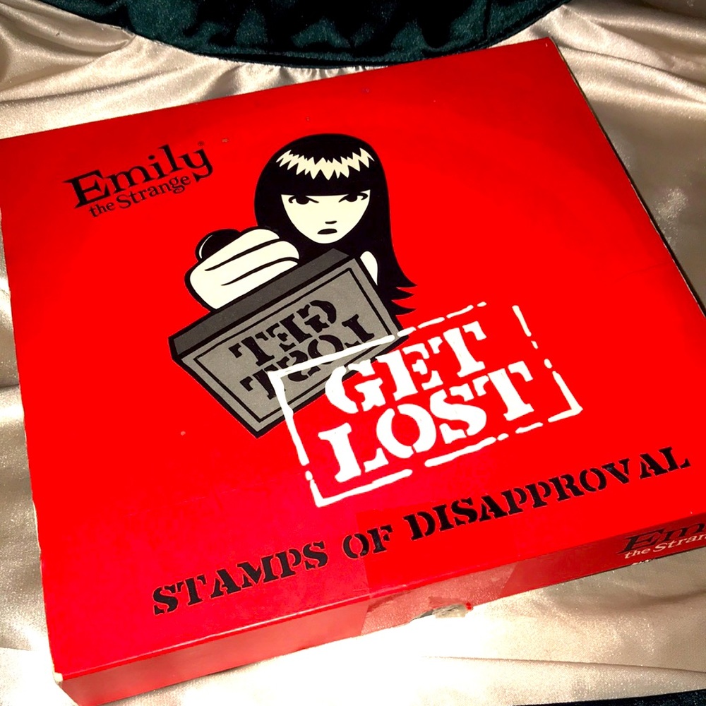 New Emily the strange stamps of disapproval💔🐈‍⬛